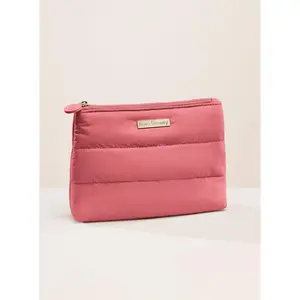 Puffy Makeup Bag - Happy