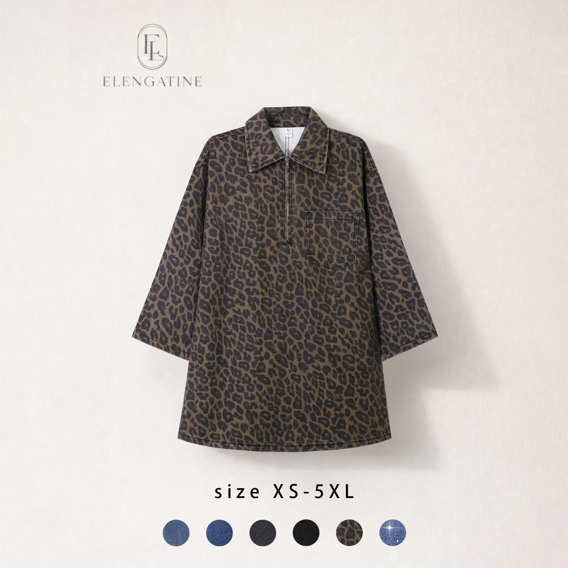 Leopard print color
