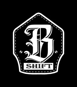 B-Shift Badge Helmet Shield Sticker Set - 2.5" & 3" Firefighter Decals for Helmets Lockers and Decor
