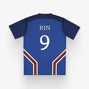 Blue Lock Paris x Gen (PXG) Soccer Jersey, Unisex Blue Lock Sport Shirt, Blue Lock Cosplay Shirt