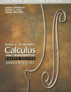 USED-Student Solutions Manual for Stewart's Single Variable Calculus: Early Transcendentals by Daniel Anderson (Paperback)