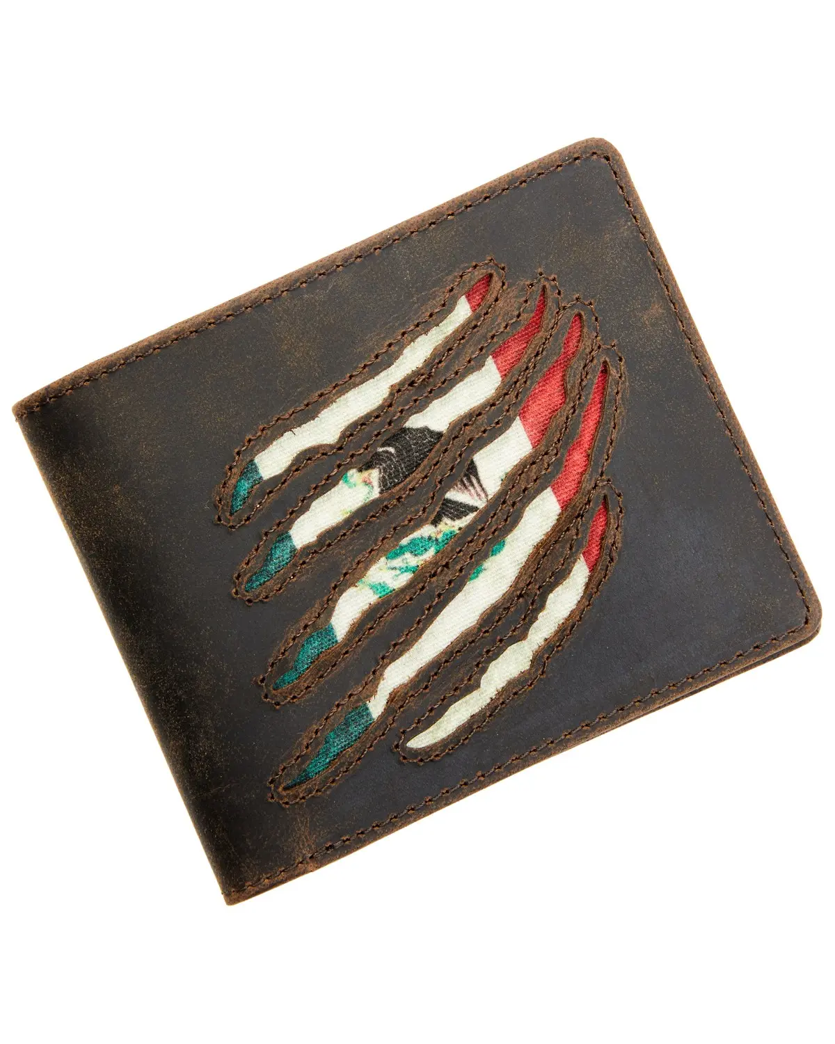 Cody James Men's Men'S Mexico Slash Bifold Leather Wallet - Cjaho21wt15