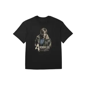 Oversized Leon S Kennedy Resident Evil Requiem Veteran Agent Action Design T-Shirt Streetwear Holiday Wear y2k cotton fashion Streetwear Lover Gift Top Trending