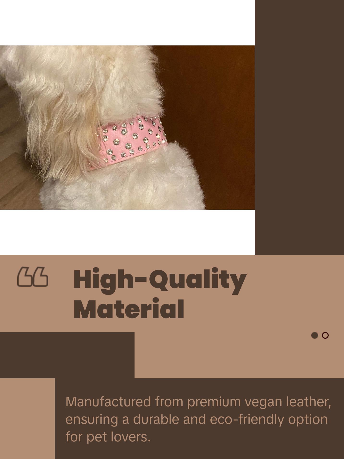 Baby Pink Dog Collar