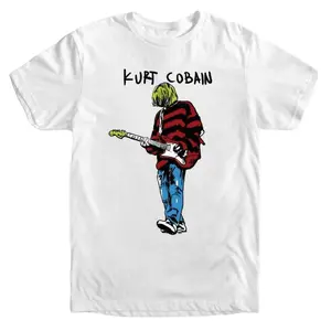 Vintage Kurt Cobain T-Shirt Nirvana Smells Like Teen Spirit Nevermind Aneurysm, Unisex Cotton Graphic T-Shirts Sweatshirt, Hoodie,Unisex Crewneck T-shirt for Men And Women