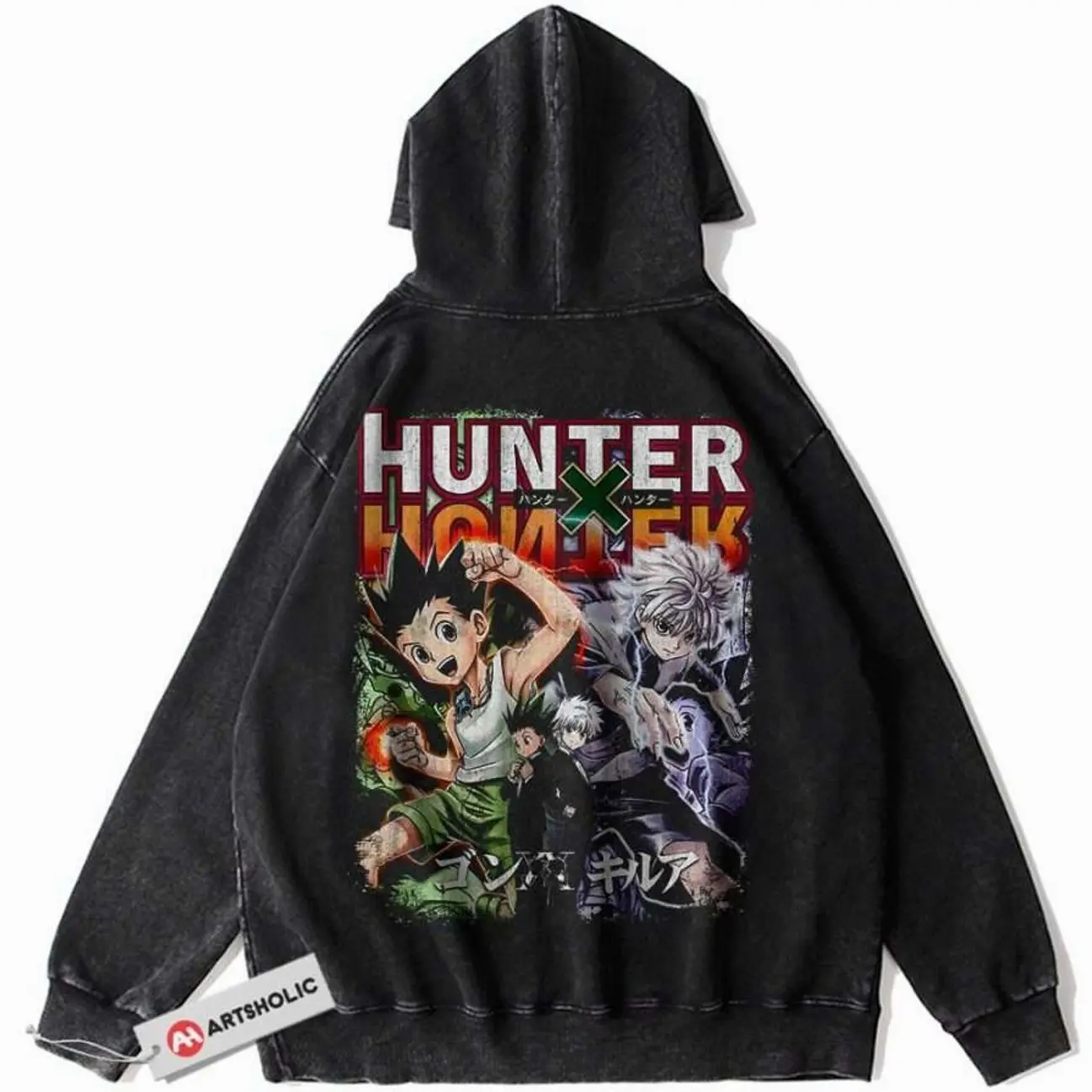 Hunter x Hunter Hoodie, HxH Hoodie, Anime Hoodie, Vintage Hoodie