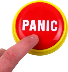 Funny Panic Button – Hilarious Office Desk Prank Alarm & Novelty Gag Gift! 😱😂