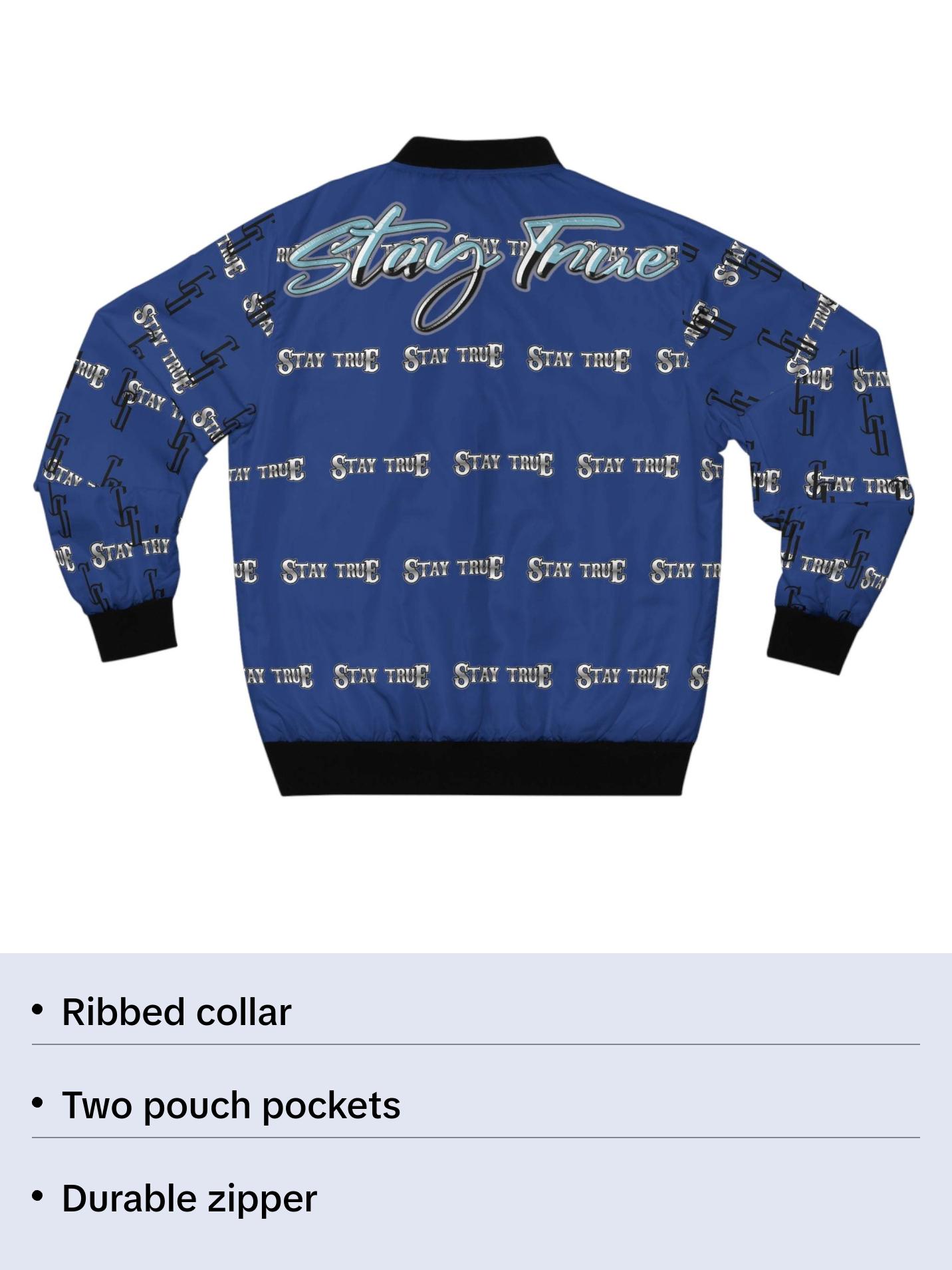 Real Ones Stay True Men's Bomber Jacket