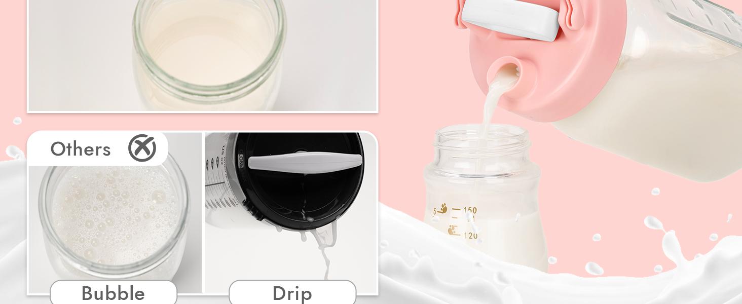 Papablic Mixing Pitcher Lid | BPA-Free for 32oz Wide Mouth Jars | Locking Spout | Last Stock!