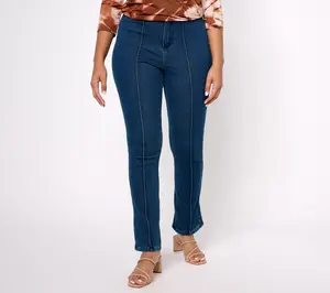 Belle by Kim Gravel Tall Flexibelle Seamed Baby Boot Cut Jean