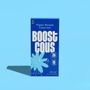 Boostcous Protein Couscous - High-Protein, High-Fiber, Gluten-Free, Quick & Clean, Seriously Satisfying