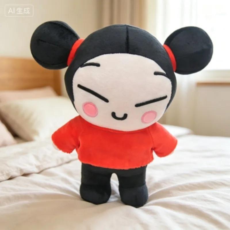 Hot 25cm Pucca Garu Couple Plush Doll Cute Korean Cartoon Stuffed Toy Soft Kawaii Doll Lovers Wedding Gift Home Sofa Decoration