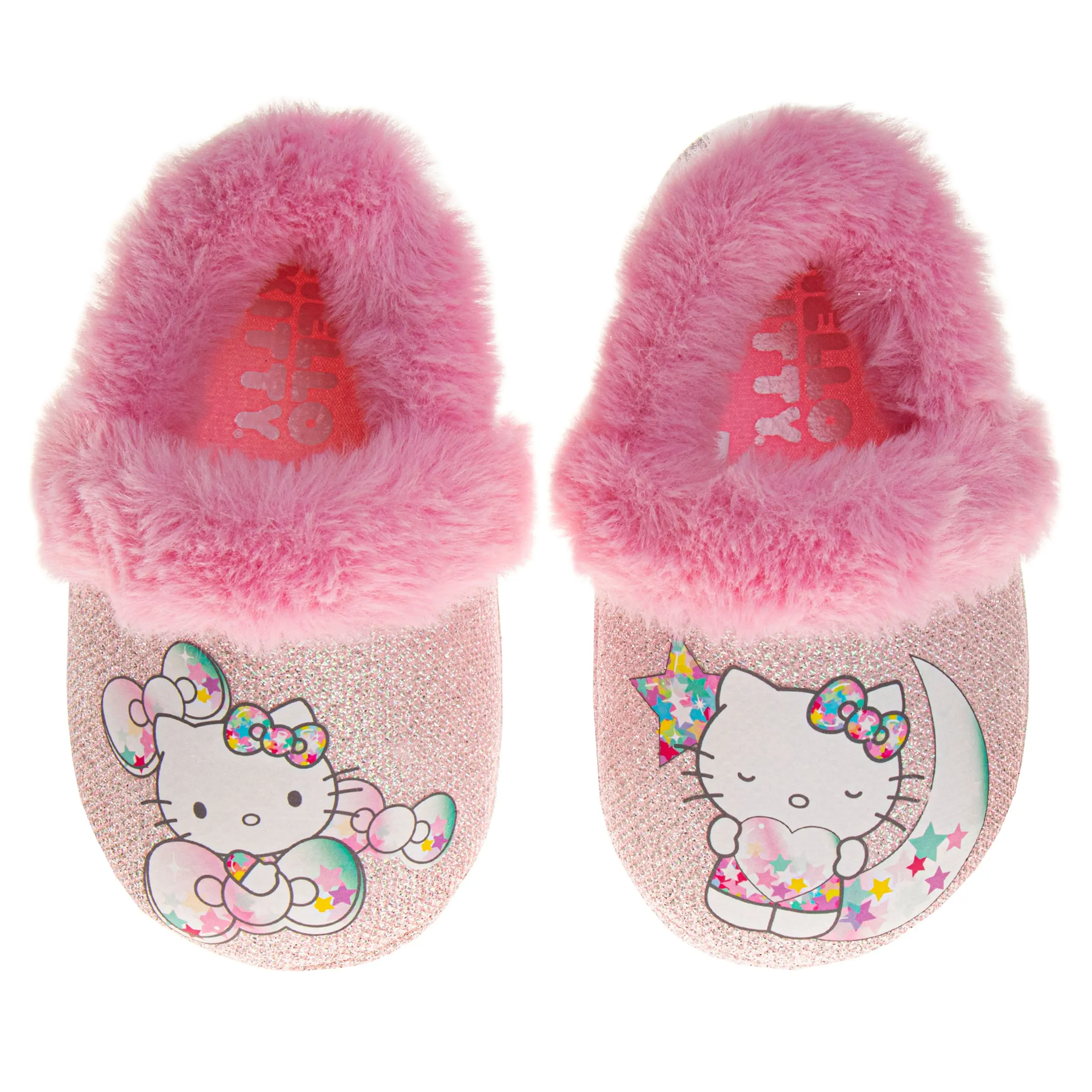 Josmo Hello Kitty My Melody Fuzzy Warm Plush Fur Toddler Girl Shoes - Size 11-12, White Indoor House Slippers, Fuzzy Warm Slippers, Cartoon, Toddler Stuff For Girl, Casual, Flat Heel, Home Use, 3-7 Years, Cartoon Theme, Casual Slip-Ons, Toddler Girl Stuff