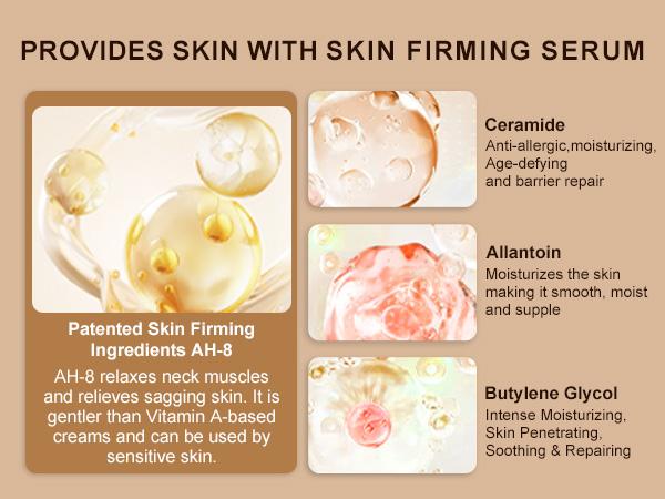 YCZ Neck Firming Cream, Upgraded Formula | Deep Moisturizing for Crepey Skin on Neck, Arms, Thighs & More | Cruelty-Free Skincare