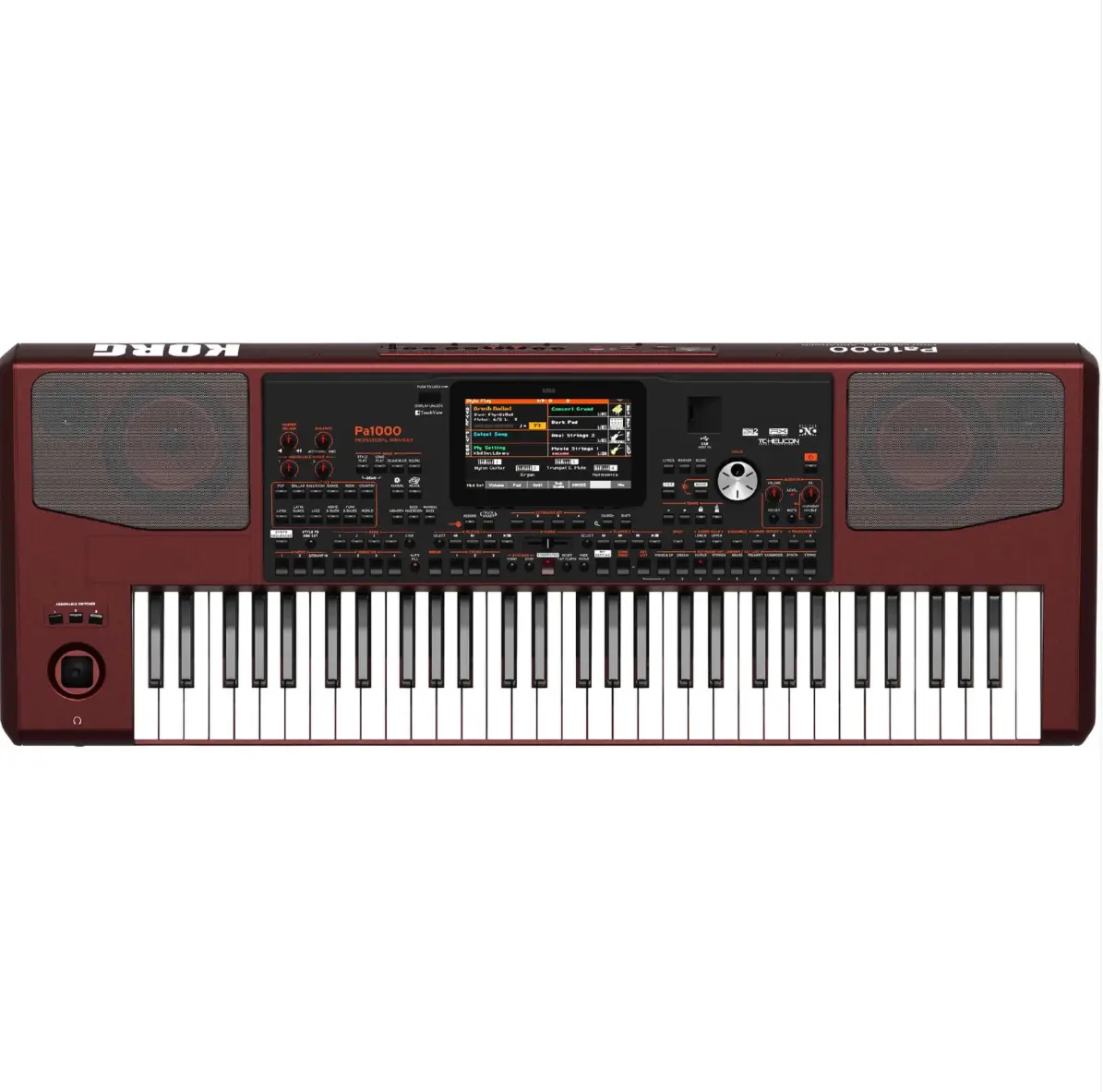 Korg PA1000 Digital Keyboard with 61 Keys, Built-in Speakers, and USB Connectivity for Music Production and Performance