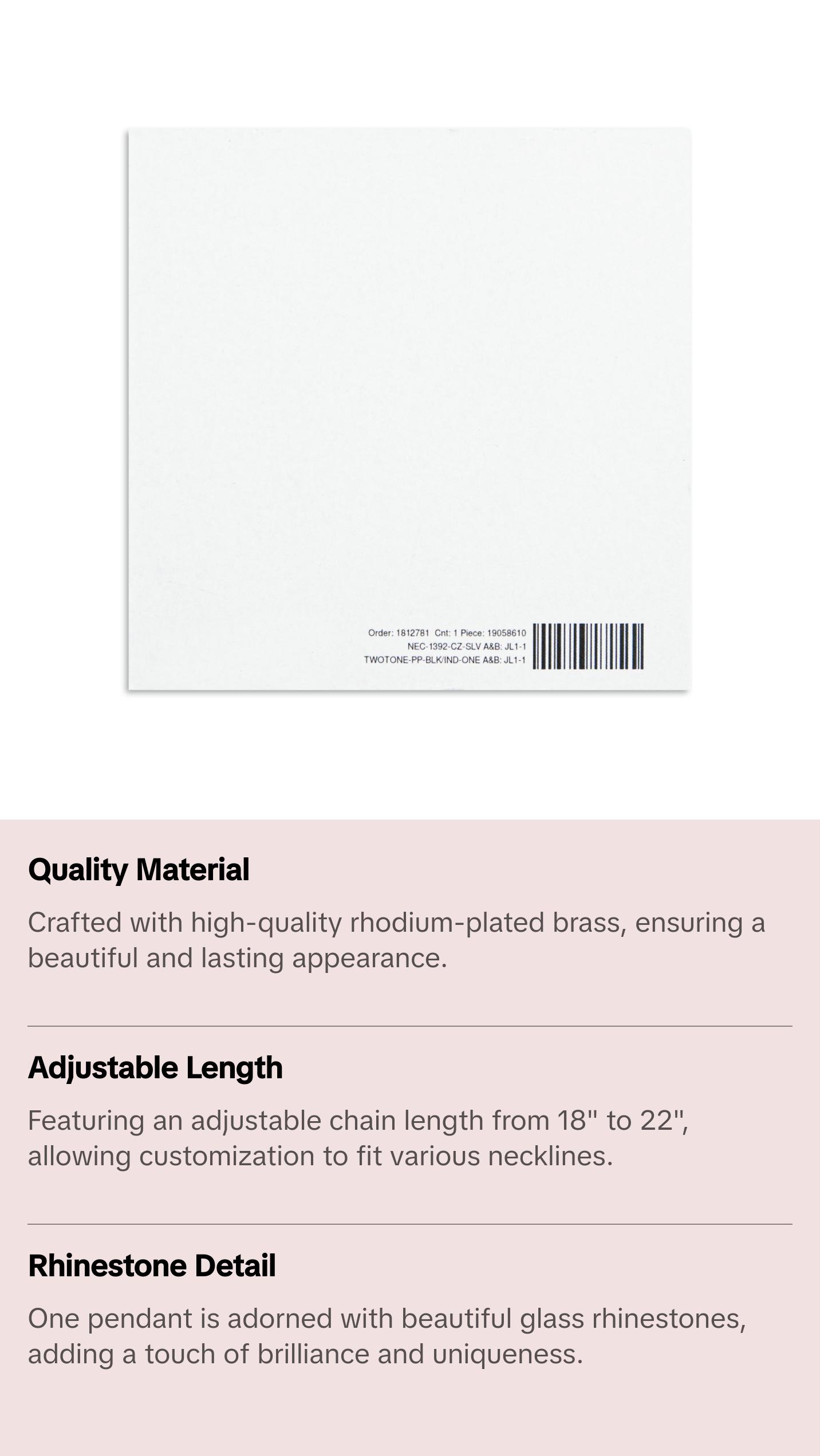 Interlocking Circles Necklace-De Hijo