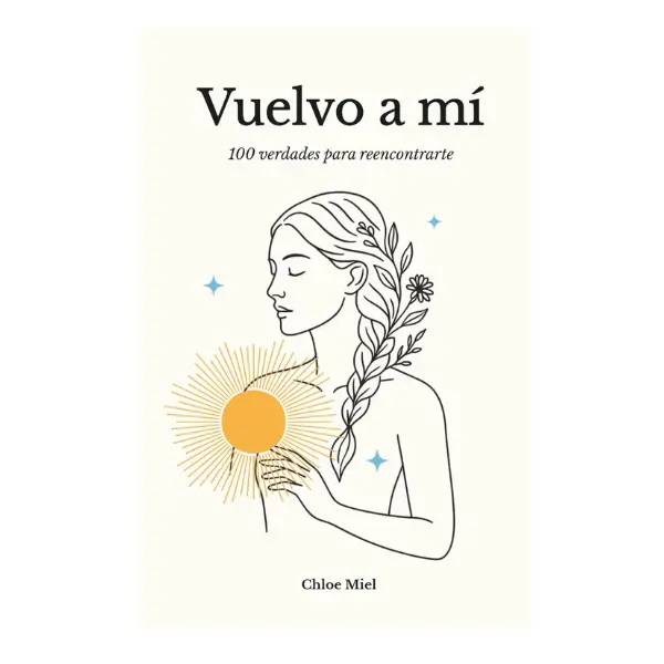 Vuelvo a Mí: 100 Intimate Reflections Book - 2025-Published Spanish Edition, Compact Lightweight 106-Page Paperback, Relationships & Silence Guide for Emotional Fatigue & Exhaustion Boundaries