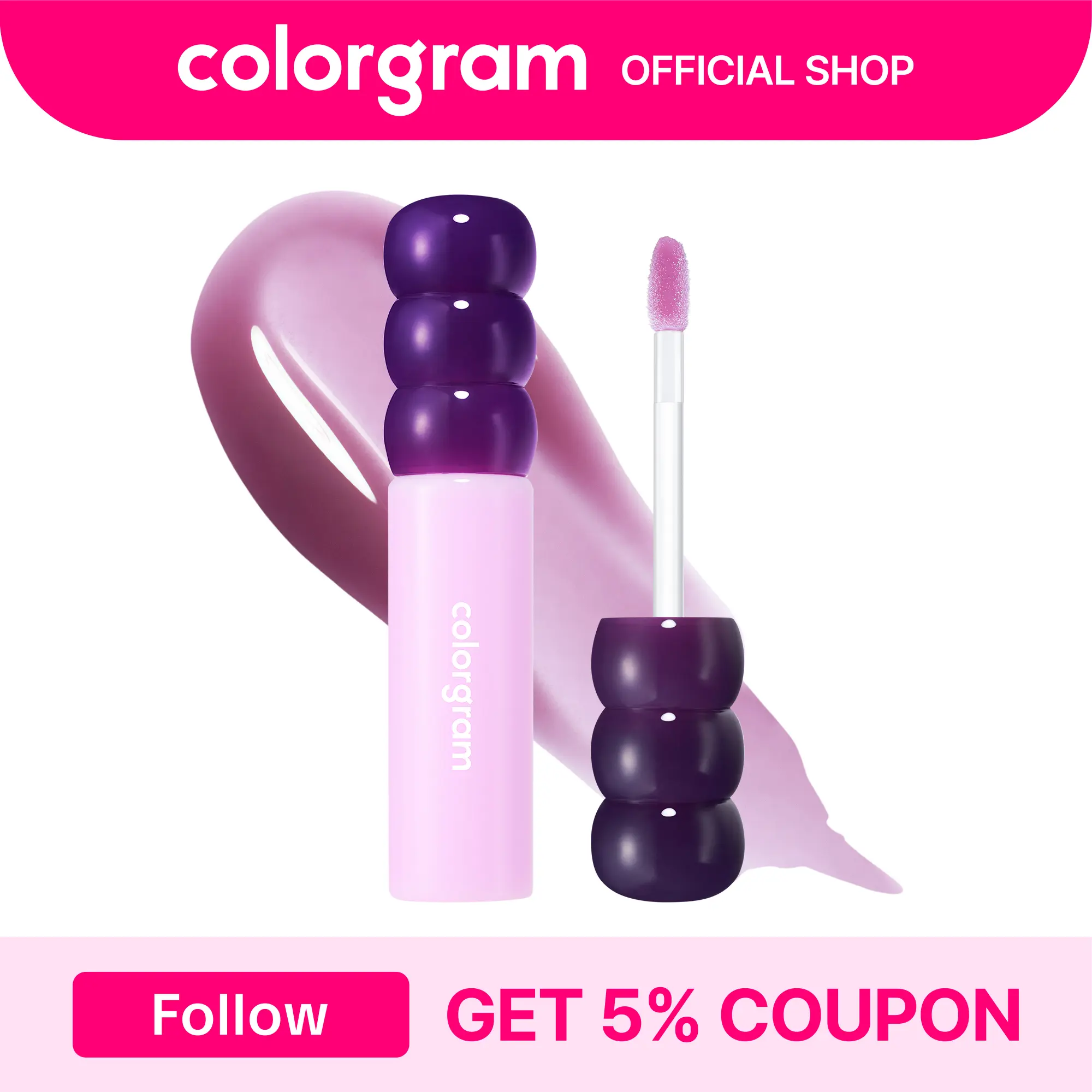 Colorgram Fruity Glass Gloss – non-sticky lip gloss for hydrating shine & fuller-looking lips I summervibes Colorgram Fruity Glass Gloss – non-sticky lip gloss for hydrating shine & fuller-looking lips I summervibes