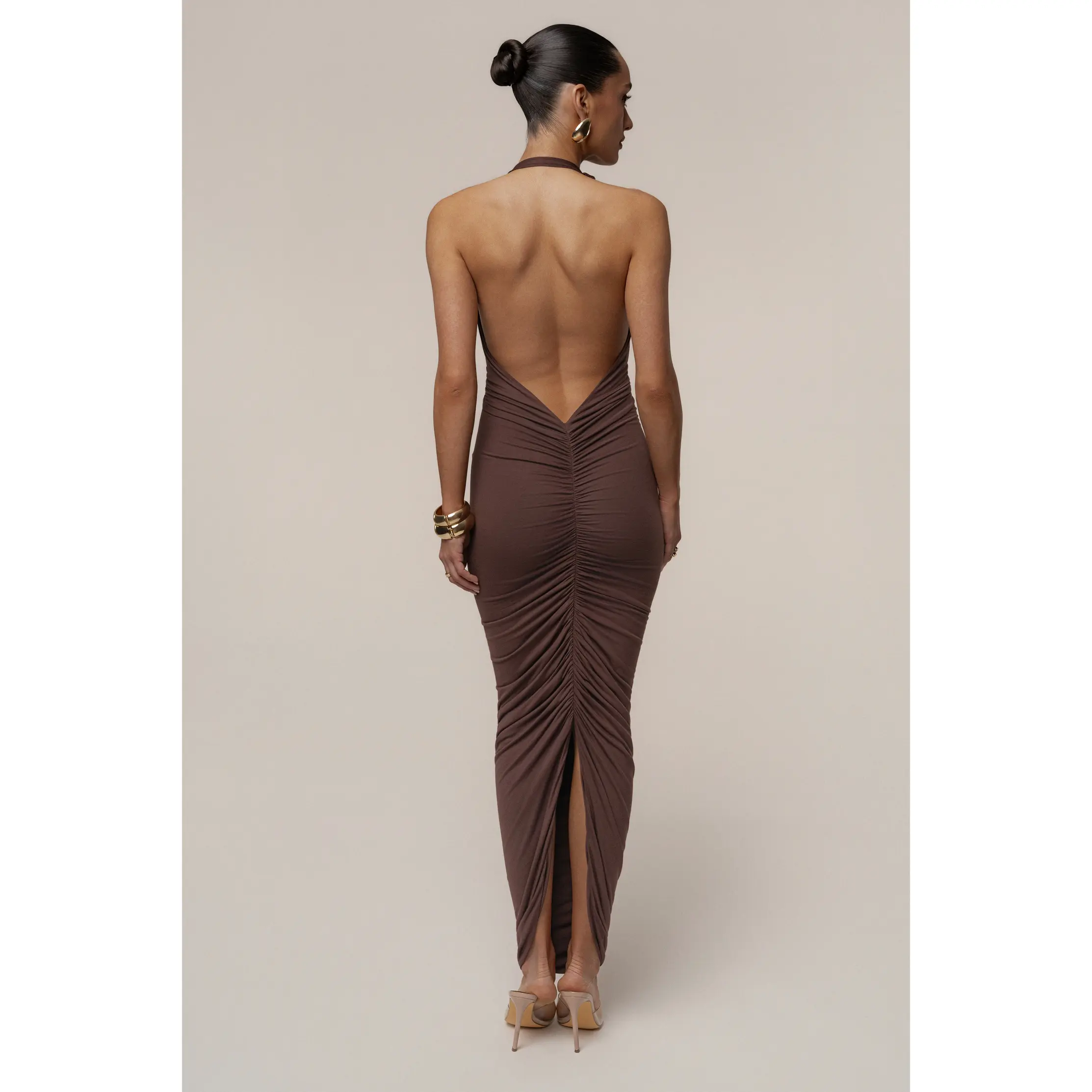 Chocolate Isle Of Palms Maxi Dress