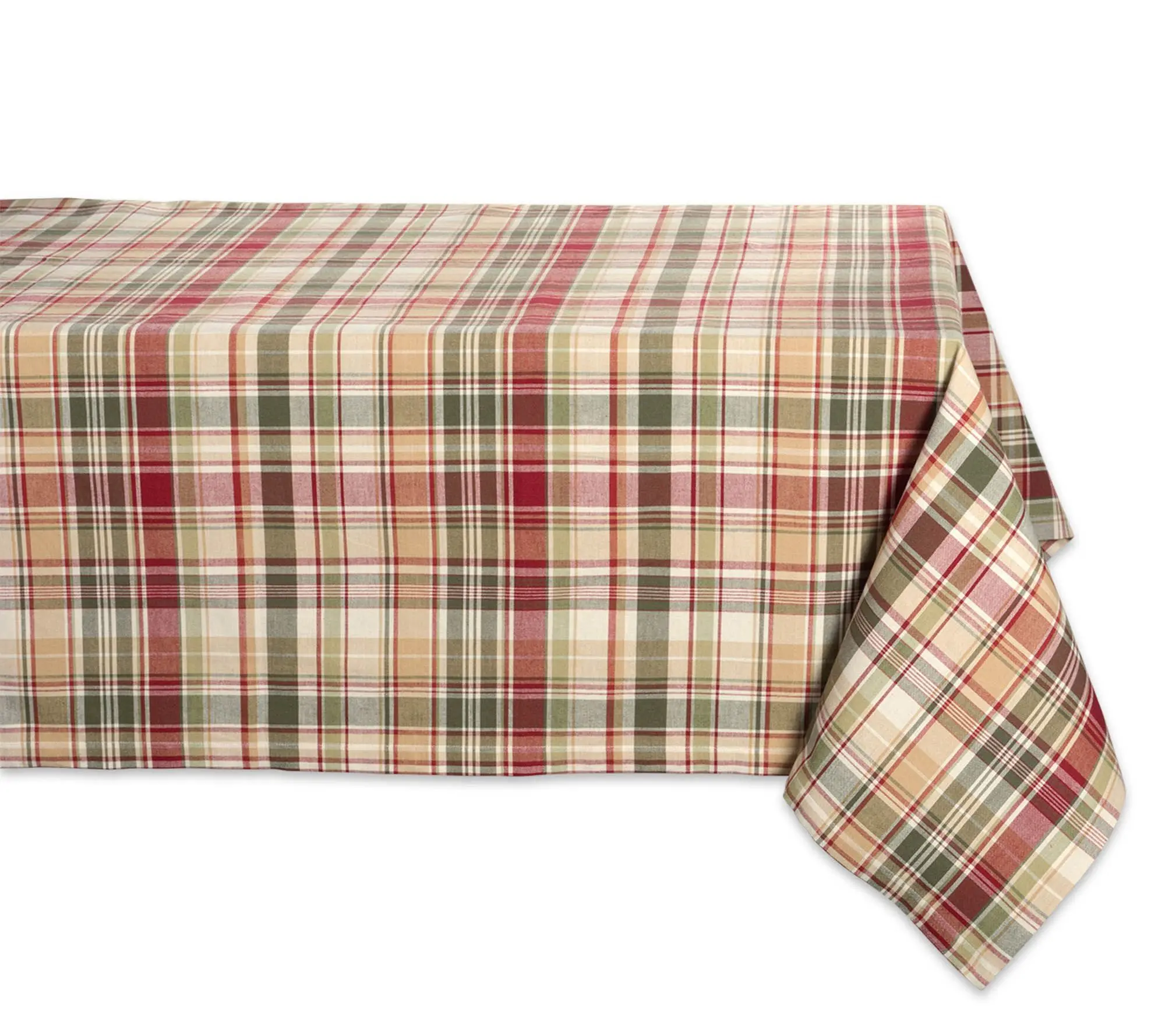 Design Imports Give Thanks Plaid Tablecloth 60"x84" Design Imports Give Thanks Plaid Tablecloth 60"x84"