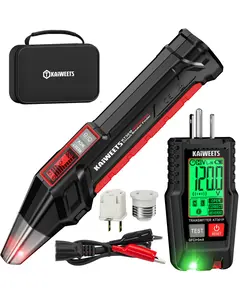 KAIWEETS Circuit Breaker Finder & GFCl Outlet Tester: 2-Piece Set for Quick & Accurate Breaker Locating, Voltage Detection, and GFCI Testing