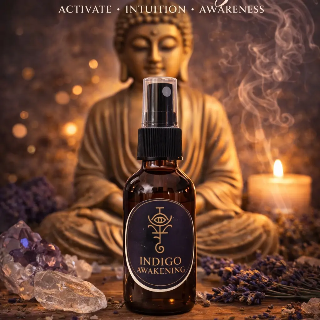 Indigo Awakening Mist Third Eye Activation • Intuition • Spiritual Clarity
