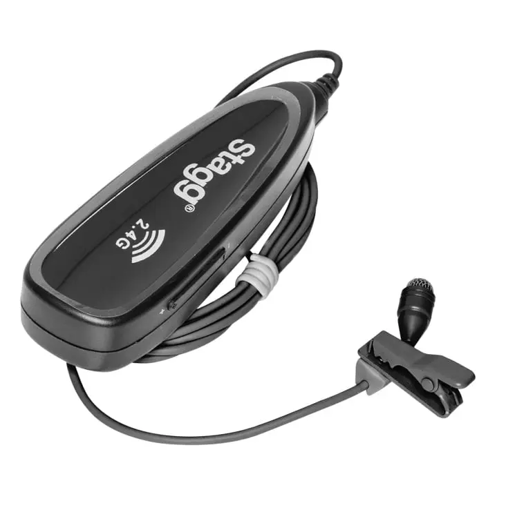 Stagg 25775 2.4 GHz Wireless Microphone Lavalier Set