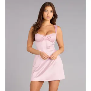 French Kiss A-Line Mini Dress