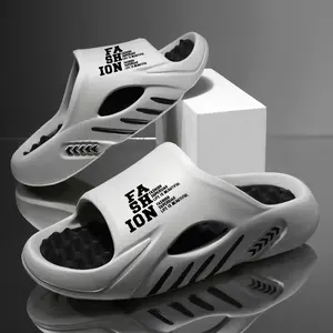 Men's Recovery Slides - Arch Support & Massage Soles for Post-Workout