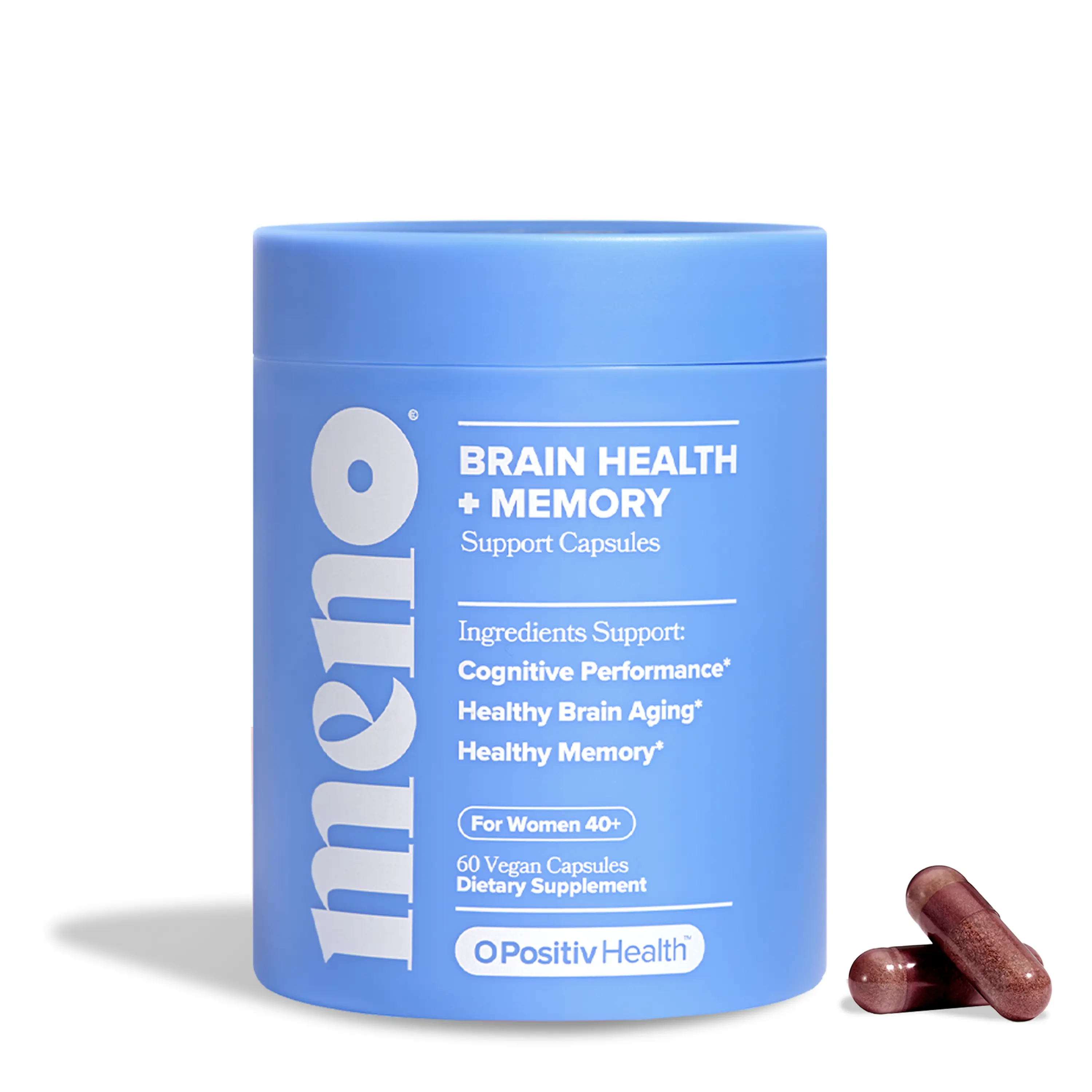 MENO Brain Health & Memory Support Capsules