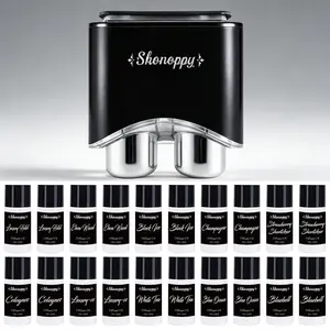 Shonoppy New Touchscreen Car Air Freshener Diffuser - Double Spray Car Aromatherapy with 20*10ML Essential Oils Long Lasting Strong Smell, Luxury Car Accessory Gifts