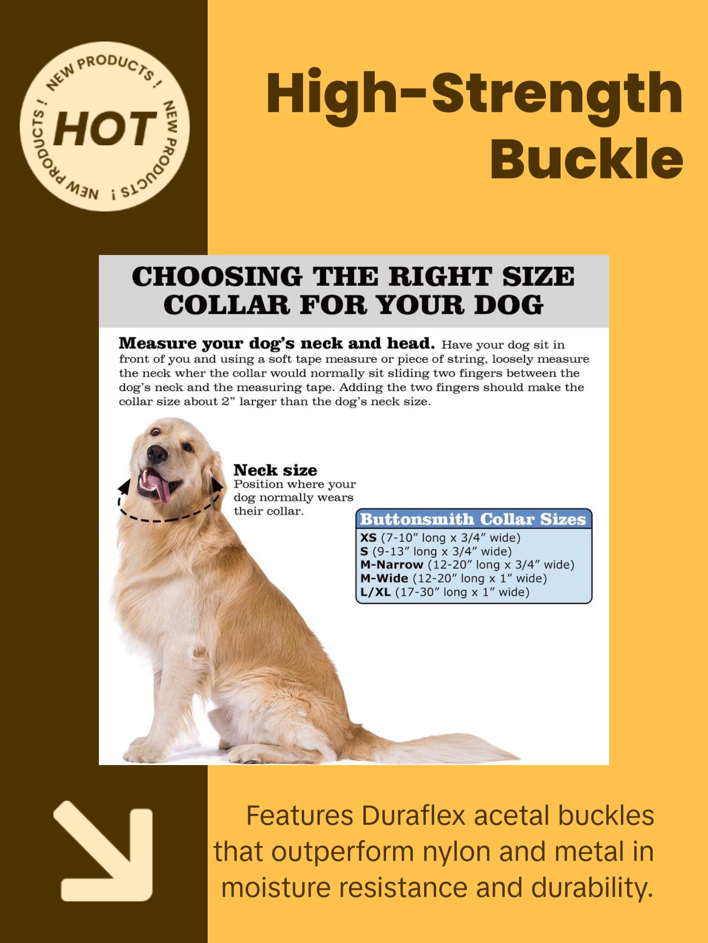 Tiffany Poppies Dog Collar - Made in USA Tiffany Poppies Dog Collar - Made in USA