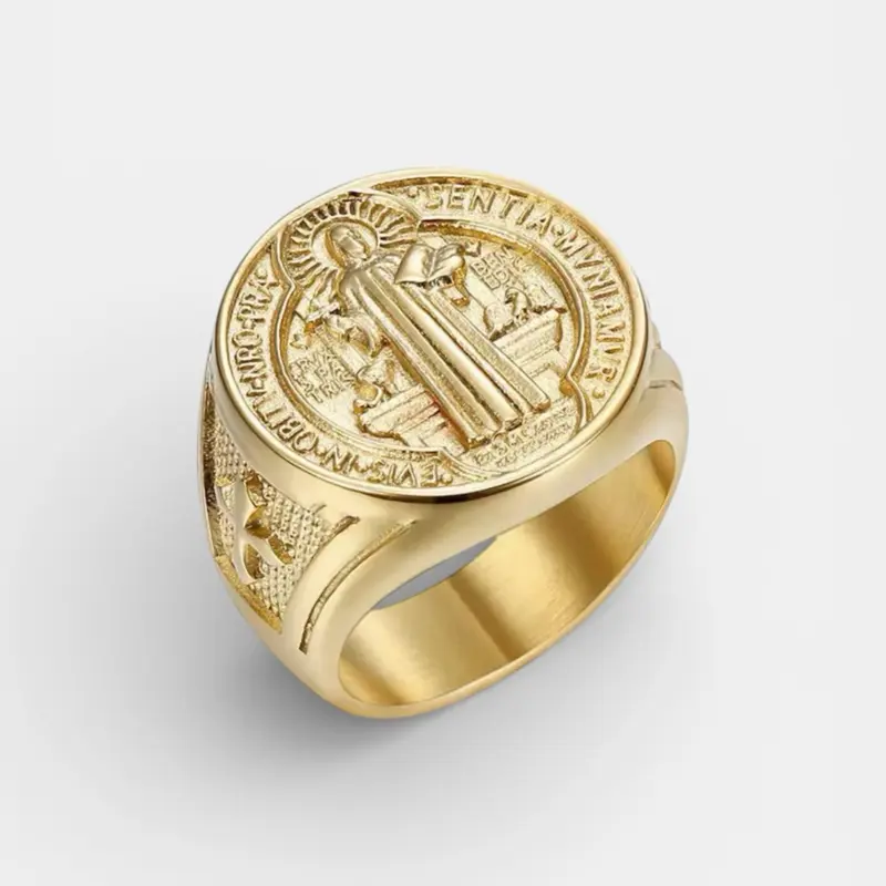 San Benito # 320 Chunky Ring Stainless Steel