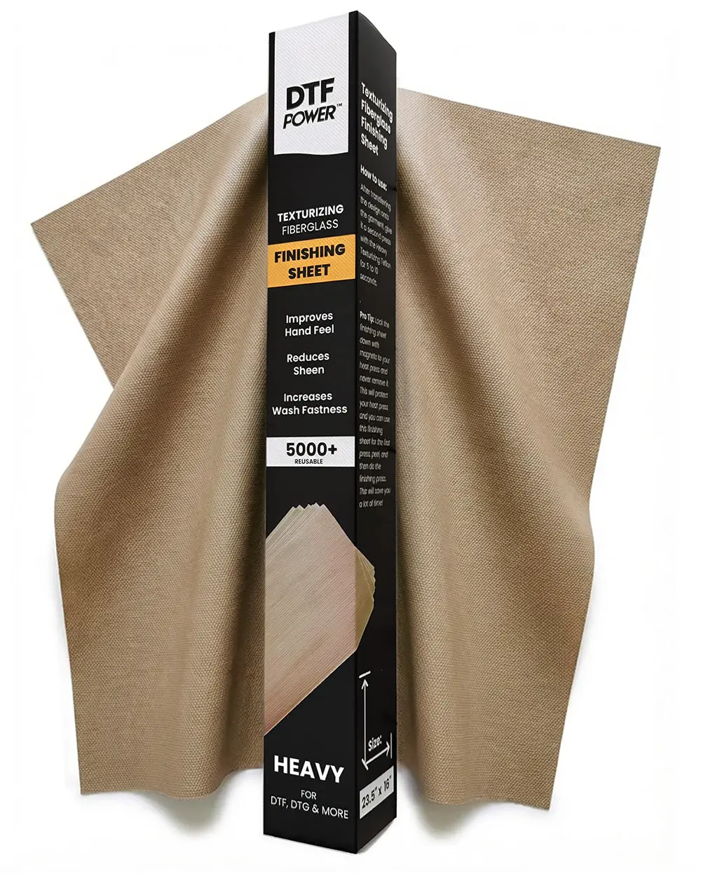 Heavy Texturizing Fiberglass Sheet