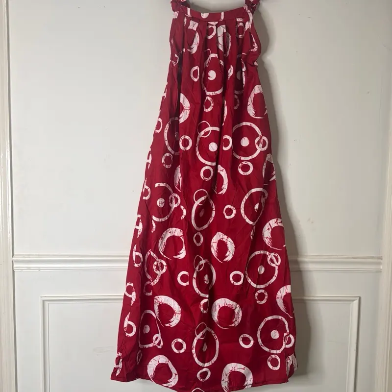 Women's Casual Ankara Long Summer Dress - Womenswear for Confident Ladies