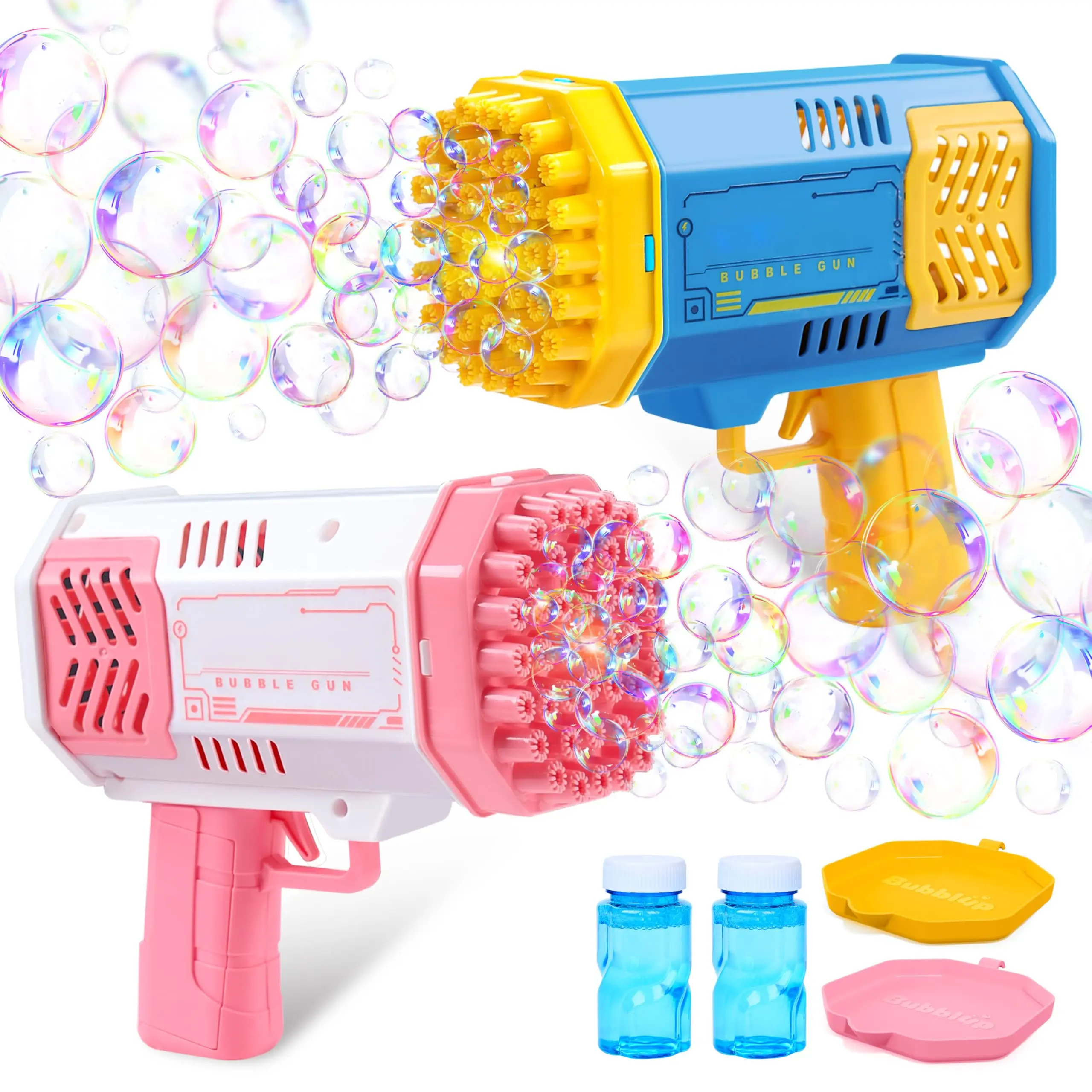 Joyin Bubble Machine, Bazooka Rocket Shape Bubble Gun Toy for Kids Ages 4-8, Gifts, Adults, Party Favors, Summer, Wedding,Summervibe