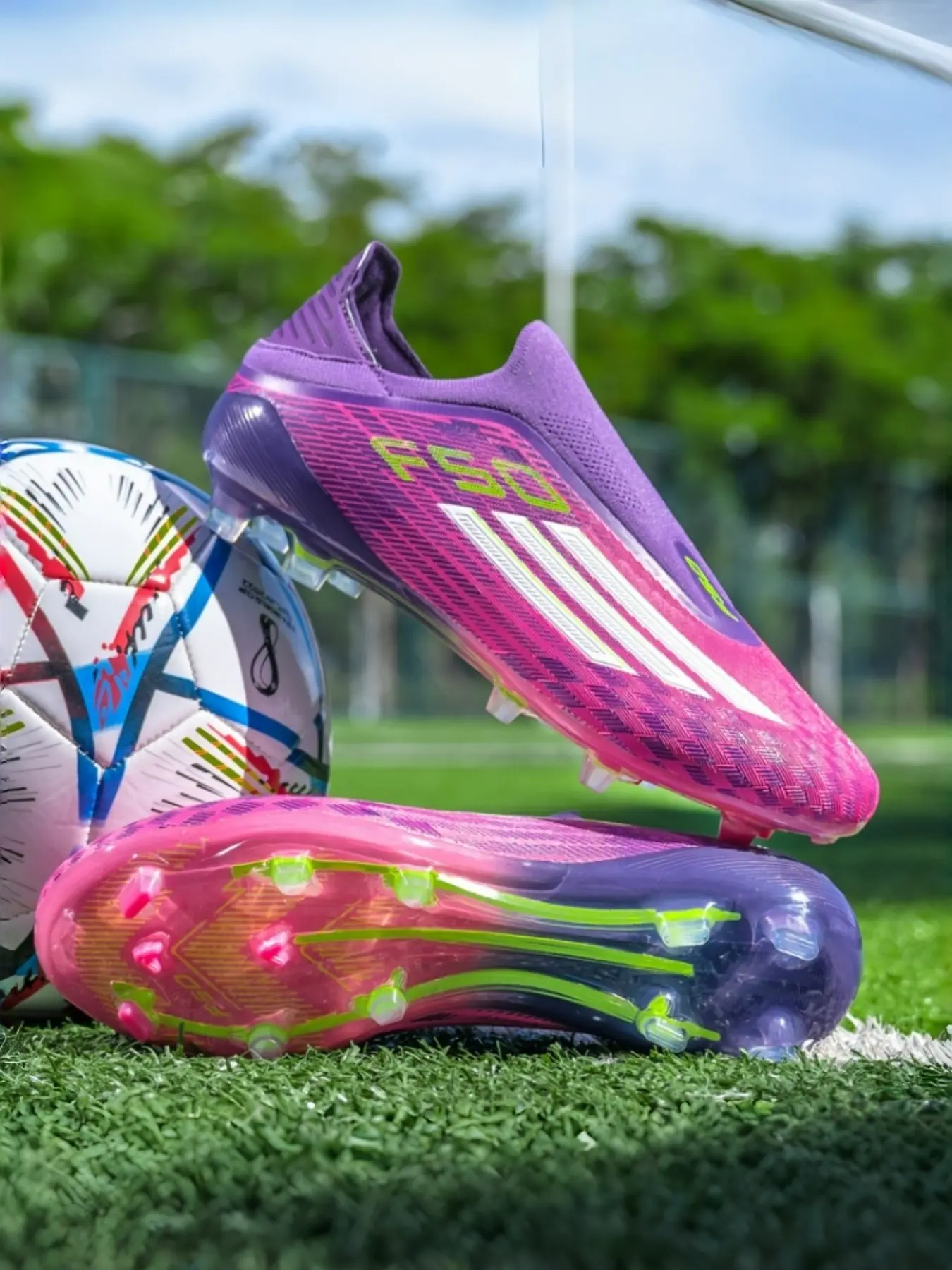 Men's Premium Seamless Soccer Cleats - Non-Slip, Durable Outdoor Lawn Football Boots with Super Grip & Ankle Support, High-end, Fashion, Soccer Shoes