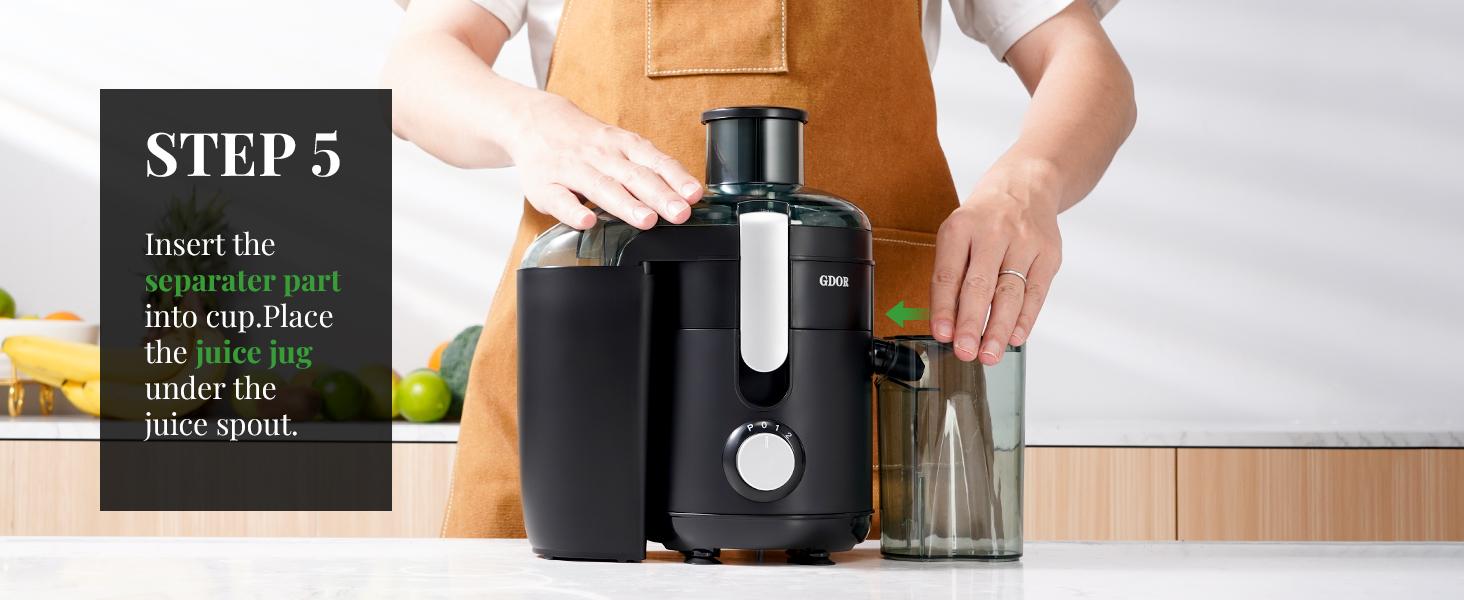 Fruit Vegetable Juicer, Powerful Juicer Machine with 800/1200/1300 W, 2.5/3/3.2 inch Feed Chute, Titanium Enhanced Cut Disc & Dual Speeds, Centrifugal Extractor Kitchen Accessories for Summer Use