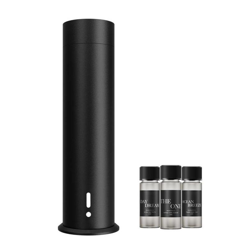 20ml x 3 Natural Oil Diffuser Set: Cold-Air Technology Covers 1000sqft, 5-Star Hotel Inspired Scents, Portable Rechargeable Control for Home Gym Relaxation
