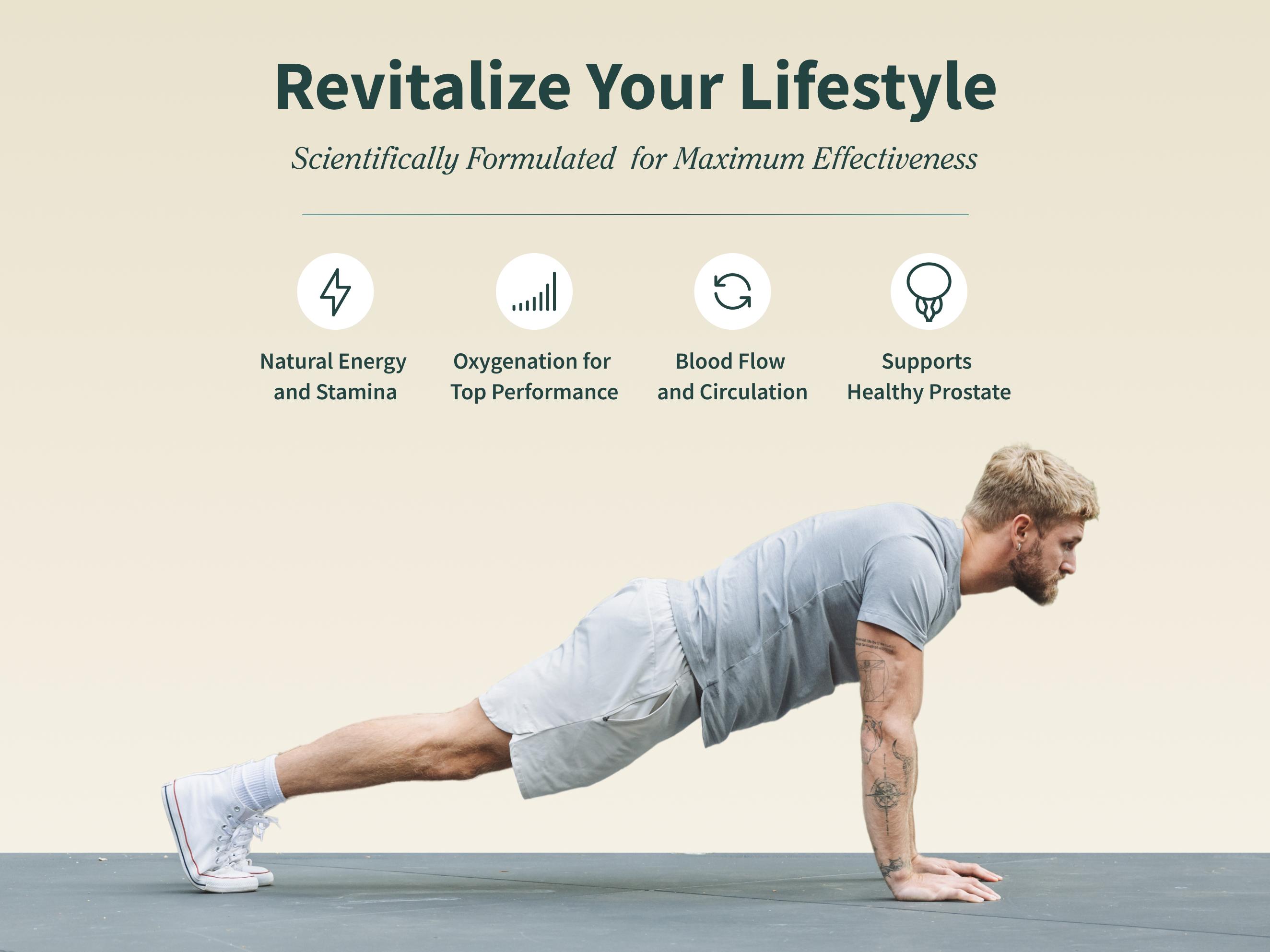 Ultimate Men's Health Bundle - Snap Supplements - Nitric Oxide Booster 60ct + Prostate Health Bundle - Natural Supplement Capsules - Support Blood Circulation & Prostate Health