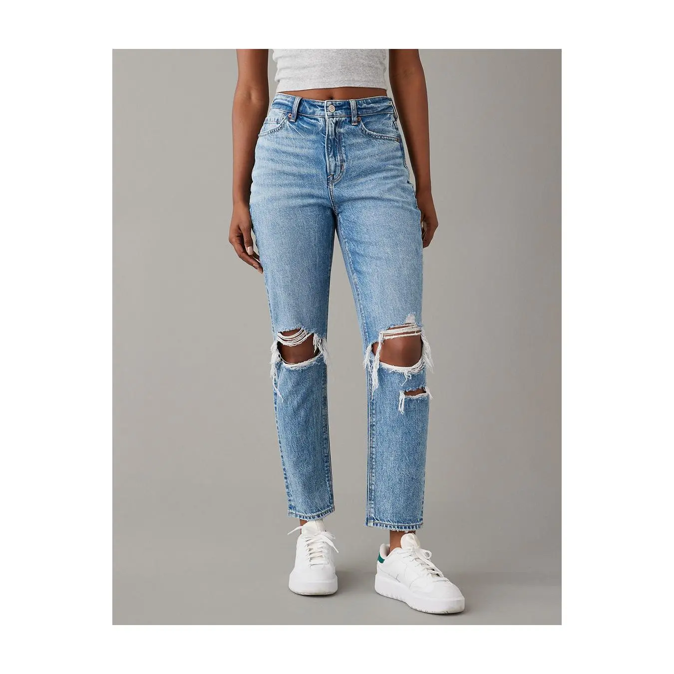 AE Ripped Mom Jean