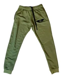 Green Holy Wing Sweatpants
