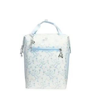 STANLEY x LoveShackFancy The All-Day Madeleine Mini Cooler Backpack 14qt in Coquette Bow Winter Ice