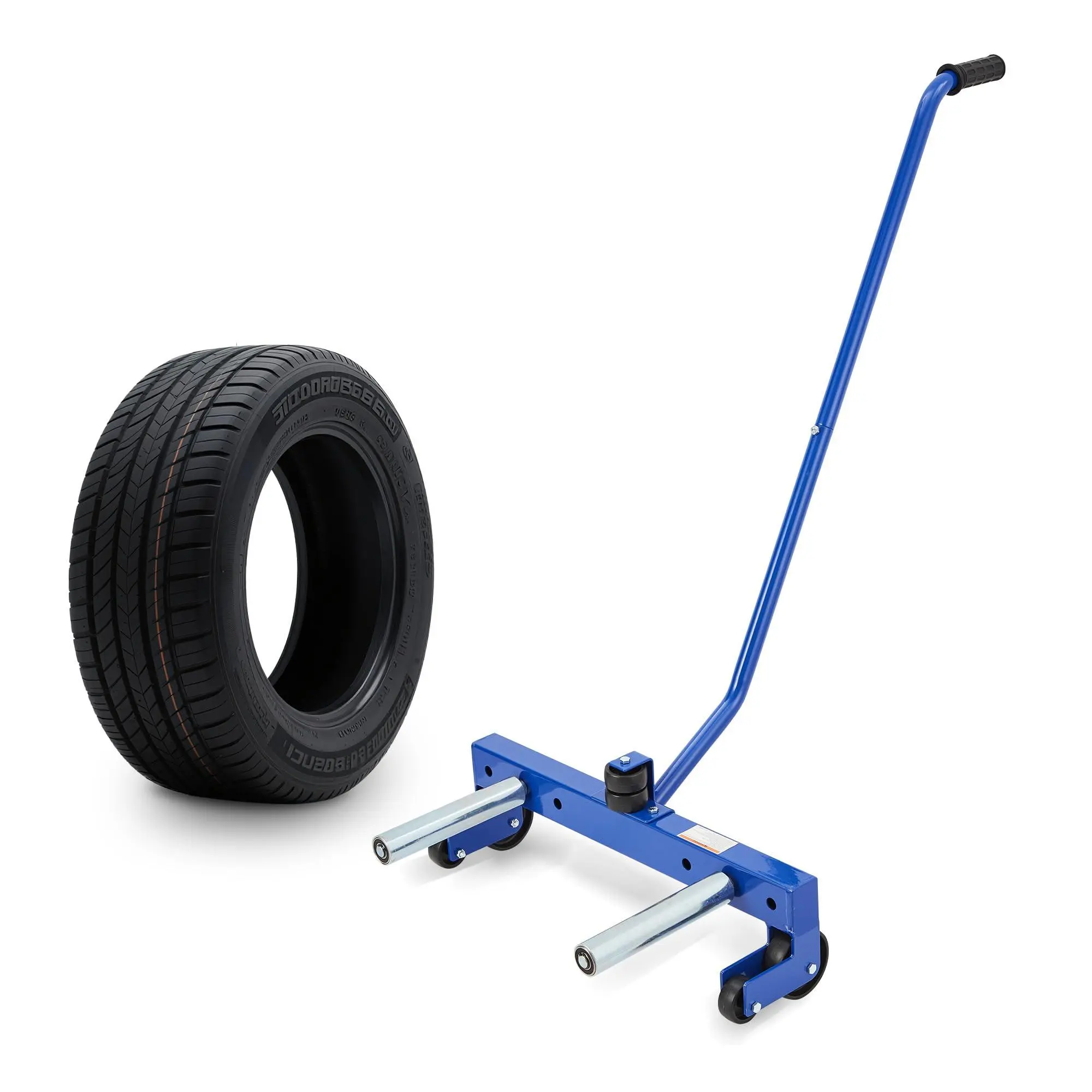 Heavy Duty Tire Dolly 500LB Capacity - Adjustable Wheel Moving Tool for Automotive Repair Shops & Garages, Commercial-Grade Car Tire Roller with Smooth Wheels, Tire Moving Cart, Tire Lifting Equipment
