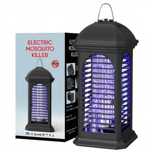 LMMAKE Bug Zapper 11W UV Insect Pest Fly Killer Electric Fly Zapper for Indoor Outdoor Use Mosquito Killer for Home and Garden Black Efficient LED Lighting Safe Waterproof Large Area Coverage