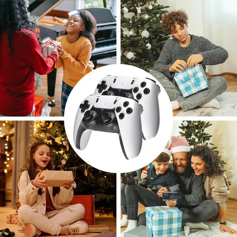 2026 Upgraded Family Retro game console, includes with 40,000+ Games 23 Emulators 4K HDMI Output Plug & 128GB SD Card, Play Wireless Controller for TV Monitor Video Gamepad Console suitable for all ages summerwins