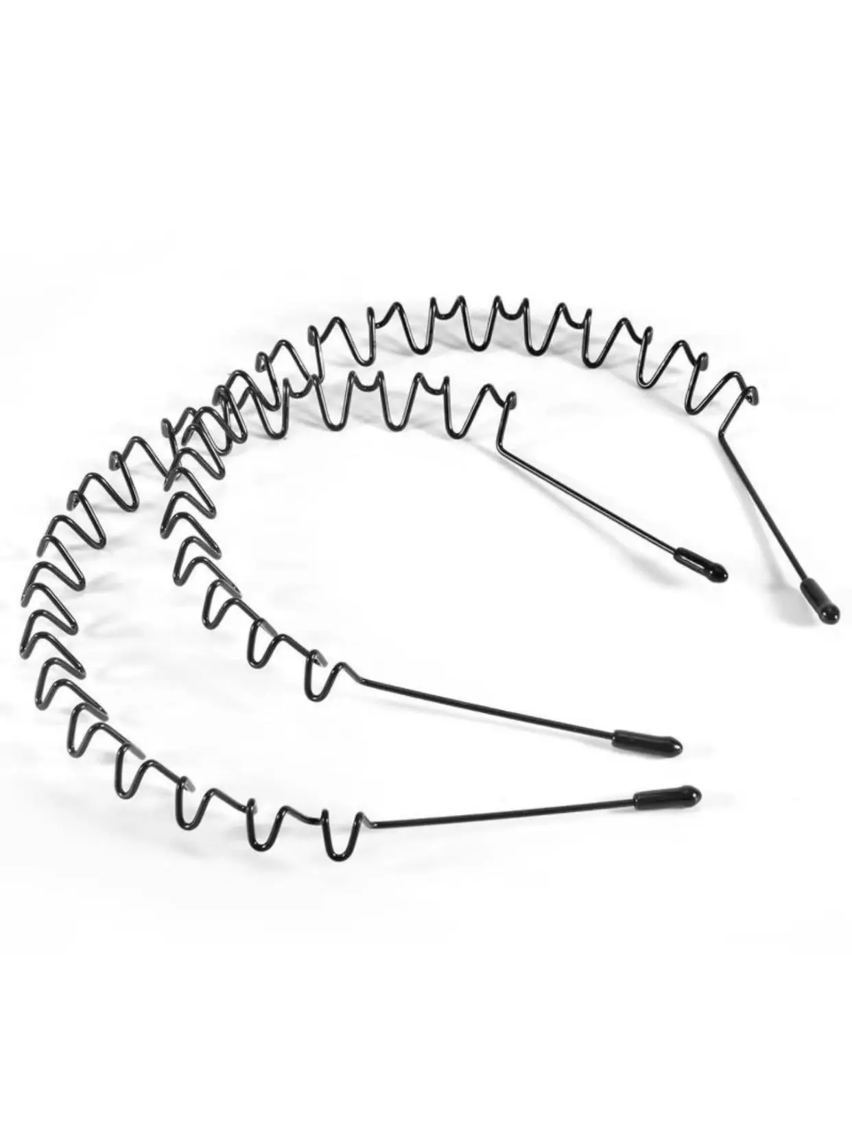 Metal Wave Headband Accessory, Unisex Sporty Design, Non-Slip Invisible Wear, Comfortable Durable, Suitable for Daily Use & Outdoor Activities, No Slip Headbands