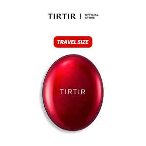 [TIRTIR Official] Travel Size Mask Fit Red Cushion 4.5g | Full Coverage Handy Foundation Korean Daily Makeup Satin Finish Concealer Cosmetic