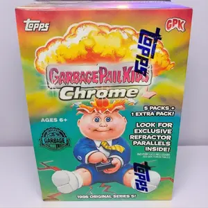 Topps GPK Chrome Series 5 Trading Cards Blaster Box Factory Sealed 6 Packs 24 Chrome Cards Exclusive Refractor Parallels Collector Booster Box Single Pack Options