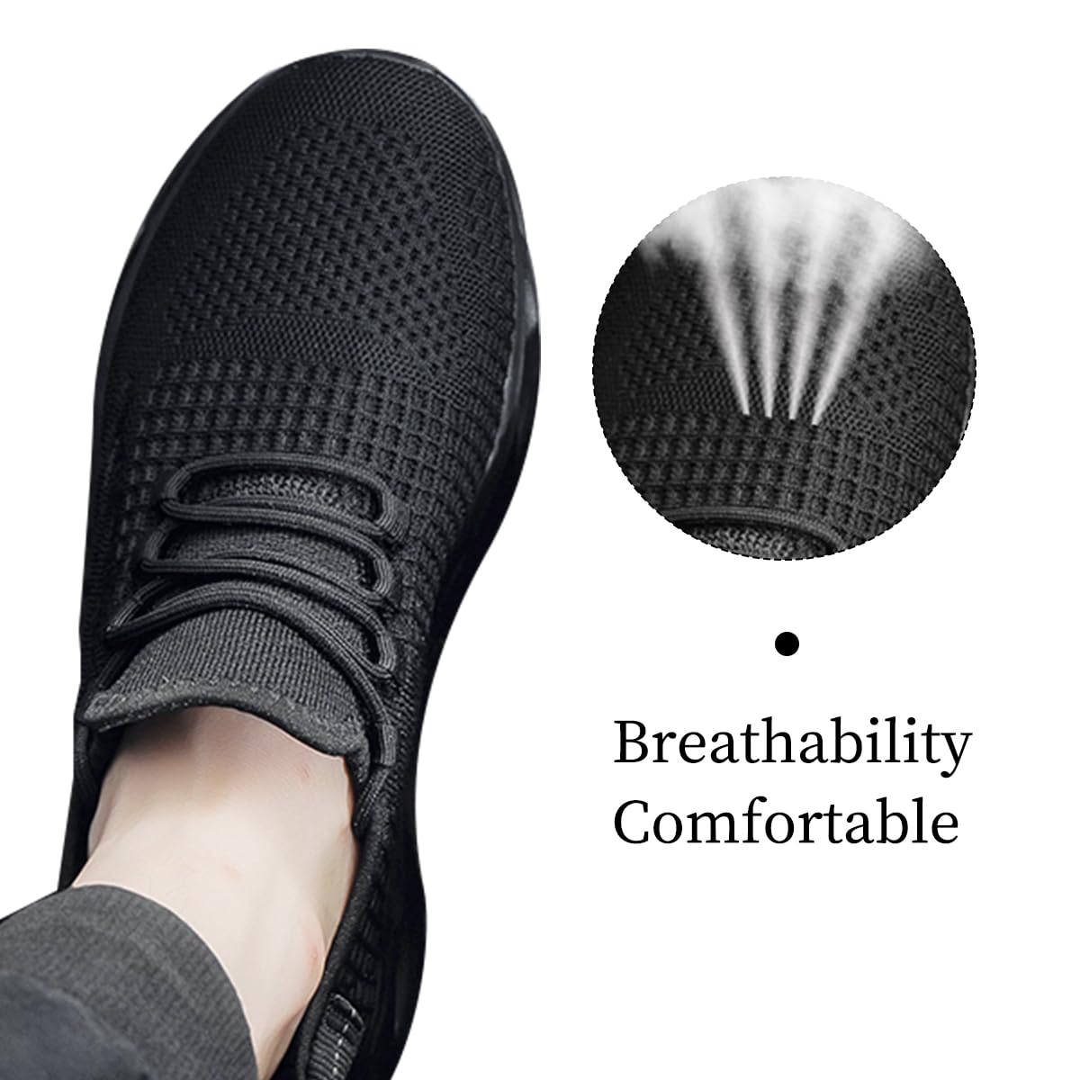 Men's 2026 Casual Sneakers for Treadmill Wear, Stylish Lightweight Comfort Athletic Shoes for Back To School Gifts